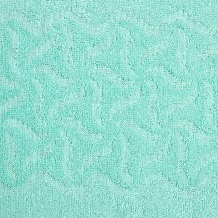 Полотенце махровое «Радуга» цвет ментол, 100х150, 295 гр/м - фото 1899772257
