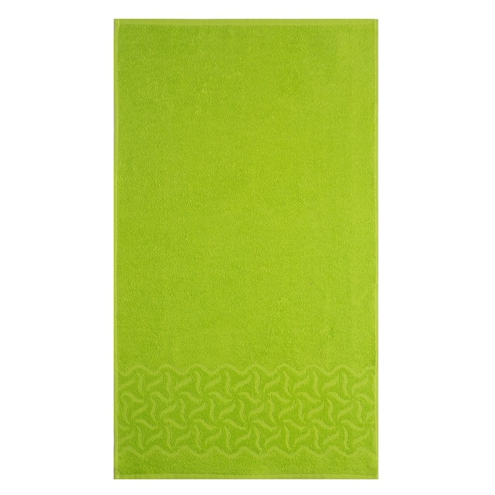 Полотенце махровое Радуга, цвет зелёный, 100х150 см - фото 1899772262