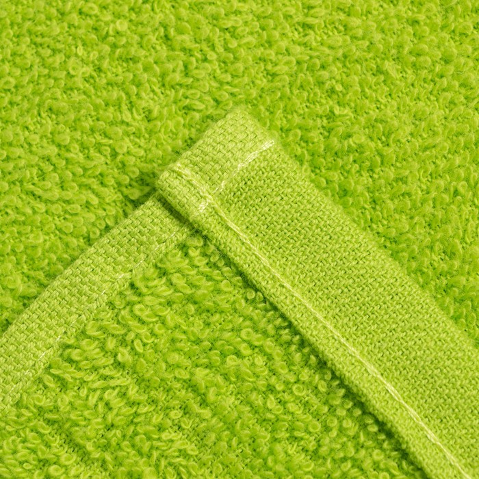 Полотенце махровое Радуга, цвет зелёный, 100х150 см - фото 1899772264