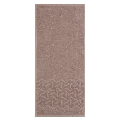 Полотенце махровое «Радуга» цвет бежевый, 100х150, 295 гр/м