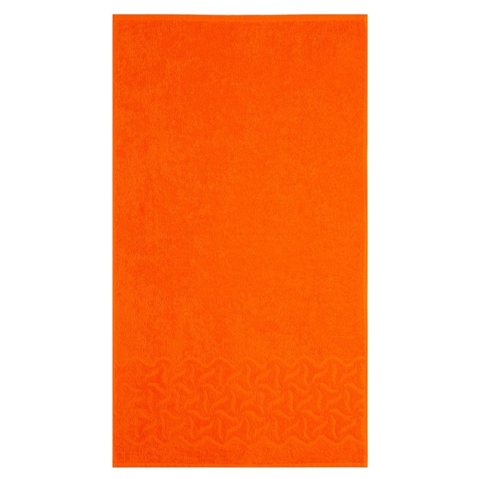 Полотенце махровое Радуга, 100х150см, цвет оранжевый, 295гр/м, хлопок - фото 1899772273