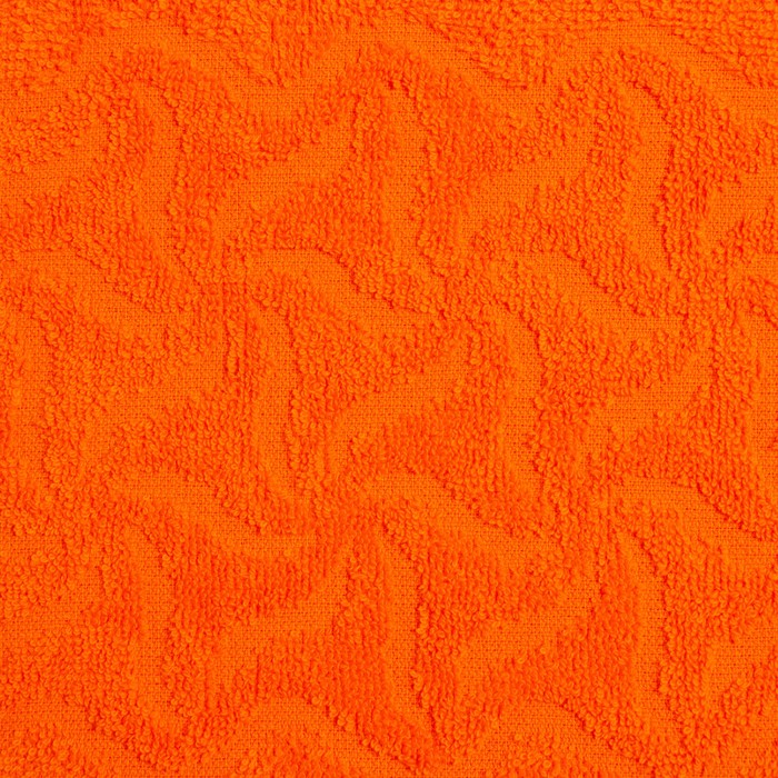 Полотенце махровое Радуга, 100х150см, цвет оранжевый, 295гр/м, хлопок - фото 1899772274