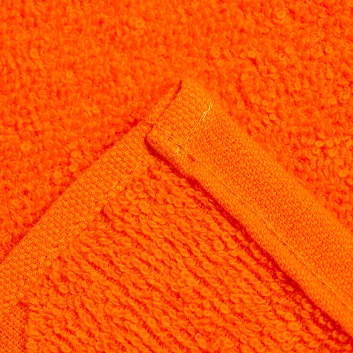 Полотенце махровое Радуга, 100х150см, цвет оранжевый, 295гр/м, хлопок - фото 1899772275