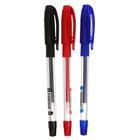 Ручка гелевая Pensan Soft Gel, узел-игла 0.7 мм, резиновый грип, 3 цвета, МИКС + дисплей (комплект 60 шт) - фото 21054045