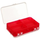 Коробочка для оснастки Helios двухсторонняя, 14 x 8 x 4 см, красная - Фото 3