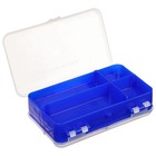 Коробочка для оснастки Helios двухсторонняя, 14 x 8 x 4 см, синяя - Фото 4