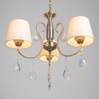 Люстра «Доротея» 3×40 Вт E14 бронза 55×55×76 см BayerLux - Фото 3