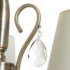 Люстра «Доротея» 3×40 Вт E14 бронза 55×55×76 см BayerLux - Фото 10