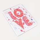 Папка для документов, 2 комплекта, цвет белый, «Love» - Фото 1