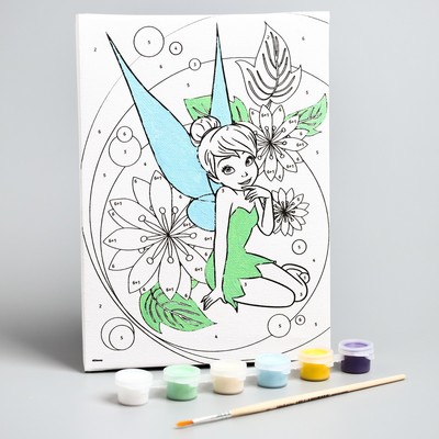 Картина по номерам "Самой милой" 21 х 15 см, фея Динь-Динь