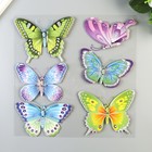 3D Наклейки Room Decor "Радужные бабочки" 30х30 см - Фото 1
