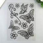 Объёмные наклейки Room Decor "Ажурные бабочки" 41х29 см - фото 8975518