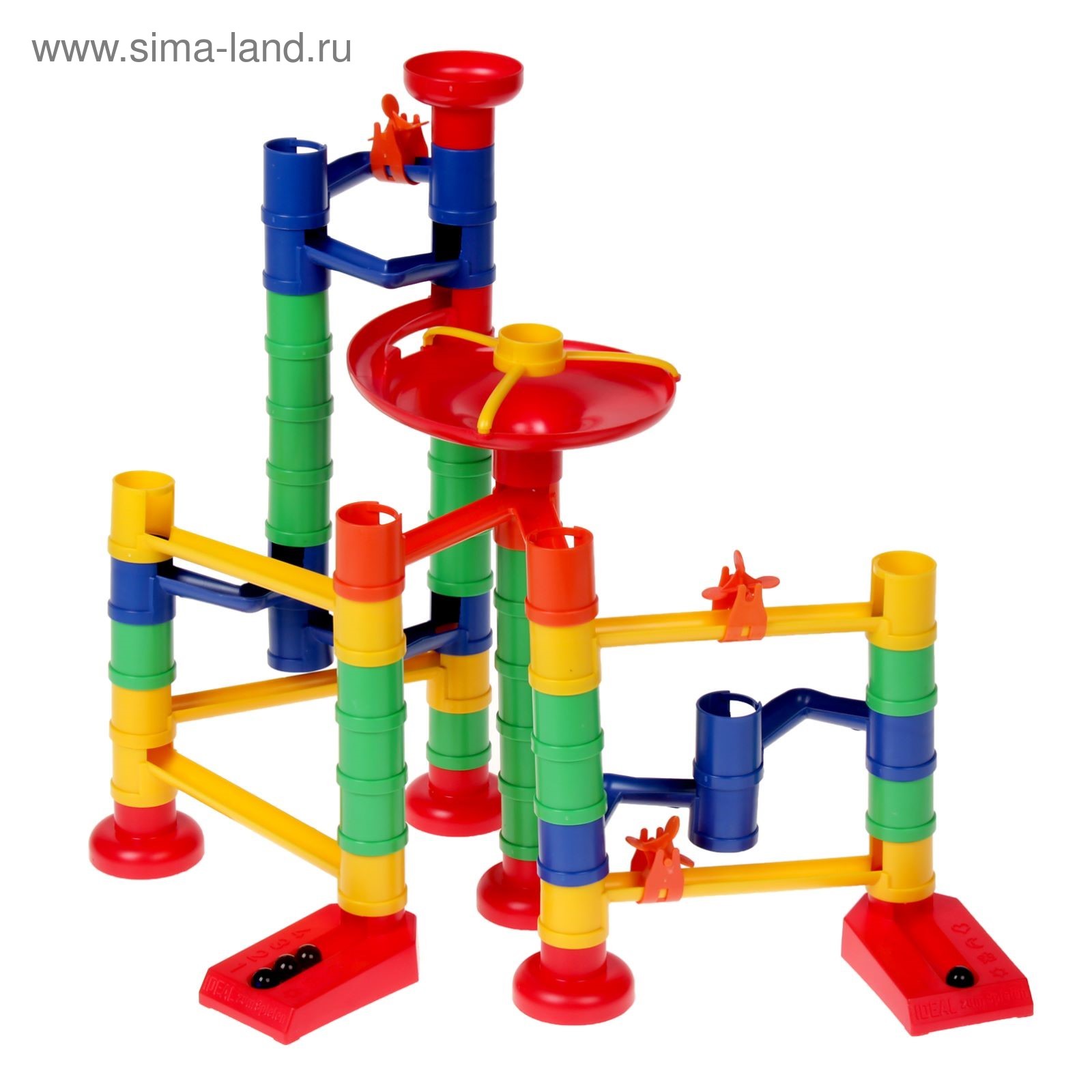 Конструктор "Весёлые горки", 145 деталей (599200) - Купить по цене от 992.00 руб