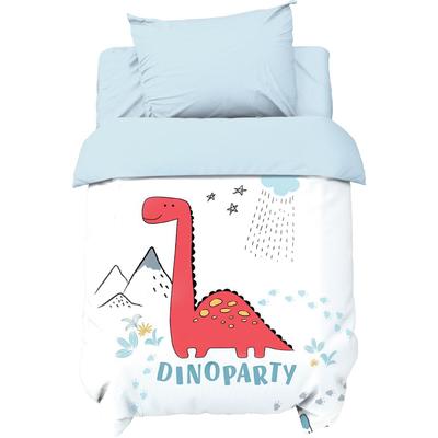 Постельное бельё ясельное «Крошка Я» Dinoparty, бязь
