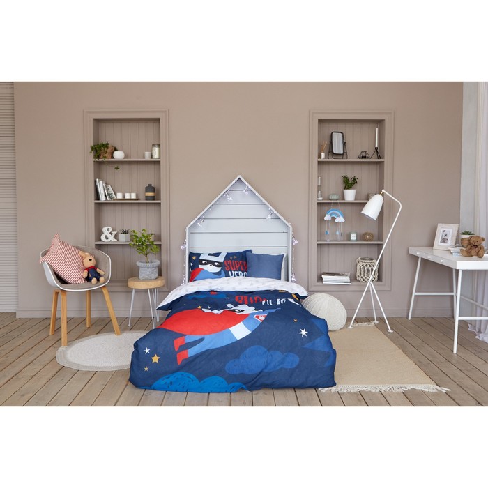 Постельное бельё 1.5-спальное «Этель» Super hero, бязь 4702793