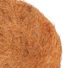Вкладыш в кашпо, d = 25 см, кокос, «Сфера» - Фото 2