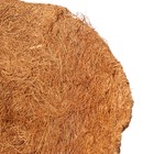 Вкладыш в кашпо, d = 35 см, кокос, «Усечённый Конус» - Фото 2