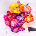 Букет "Шиповник" 30 см, d-цветка 8 см, микс - Фото 3