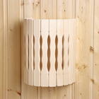 Абажур деревянный, полукруглый "Волна" 29,5х23х16 см - фото 8975914