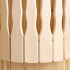 Абажур деревянный, полукруглый "Волна" 29,5х23х16 см - Фото 3