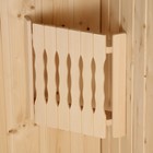 Абажур деревянный, угловой "Плоский" 29х27,5х6 см - Фото 2