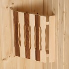Абажур деревянный, угловой "Плоский Термо-5" 29,5х23х16 см - Фото 2