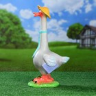 Садовая фигура из гипса «Гусь в галстуке», 21×28×53 см - Фото 2