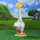 Садовая фигура из гипса «Гусь в галстуке», 21×28×53 см - Фото 3