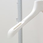 Вешалка-плечики для одежды, размер 32-34, цвет белый - Фото 3