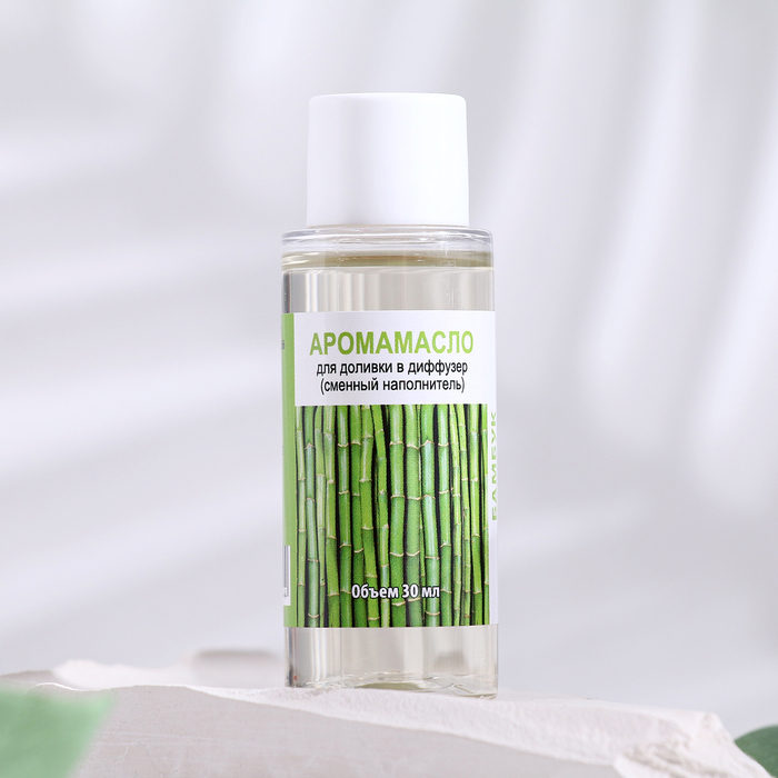 Эфирное масло для доливки в диффузор «Бамбук», длительного действия, 30 мл - Фото 1