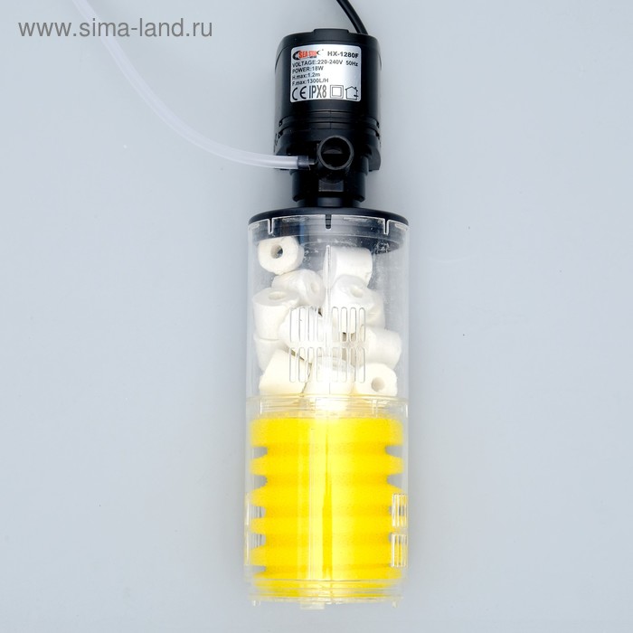 УЦЕНКА Фильтр камерный Sea Star HX-1280F внутренний, двухсекционный, 1300 л/ч, 18 Вт - Фото 1