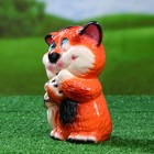 Садовая фигура "Кот Филя", рыжий, керамика, 24 см - Фото 2