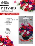 Семена цветов Петуния «Балконная», 210 шт., «Дом семян» - Фото 1