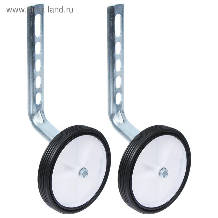 Дополнительные колёса для велосипеда 12-20" стойки, комплект 2 шт. - Фото 1