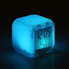 Часы - будильник Luazon LB-03, дата, температура, белый - Фото 5