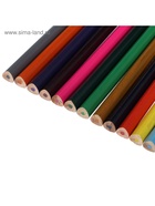 Карандаши Calligrata, 12 цветов, деревянные, трёхгранные - Фото 5