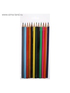 Карандаши Calligrata, 12 цветов, деревянные, трёхгранные - Фото 8