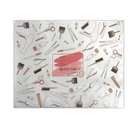 Пелерина парикмахерская, на завязках, чёрная - Фото 7