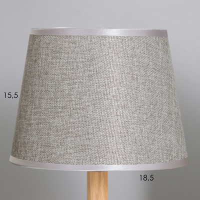Лампа настольная 21193/1 E14 40 Вт серый 20×20×30 см