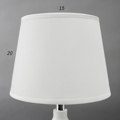 Лампа настольная 21195/1 E14 40 Вт белый 20×20×33 см RISALUX