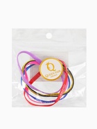 Браслеты силиконовые Forever young, набор 6 шт., цветные, d=5.5 см - Фото 5