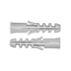 Дюбель Steelrex, тип S, распорный, полипропиленовый, 6×25 мм, 1000 шт. - Фото 3