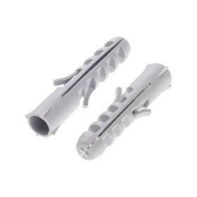 Дюбель Steelrex, тип S, распорный, полипропиленовый, 8×40 мм, 1000 шт.