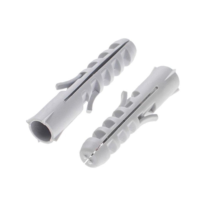 Дюбель Steelrex, тип S, распорный, полипропиленовый, 8x40 мм, 1000 шт