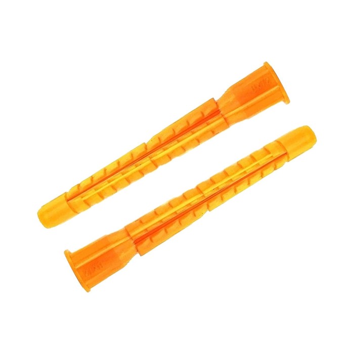 Дюбель  Steelrex, универсальный, c бортиком, полипропиленовый, 6x52 мм, 1000 шт