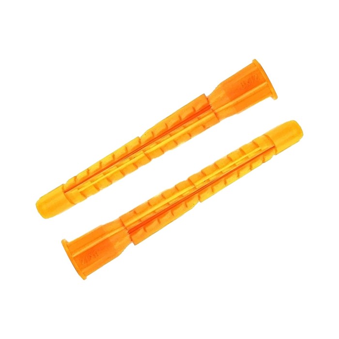 Дюбель  Steelrex, универсальный, c бортиком, полипропиленовый, 10x61 мм, 500 шт