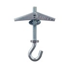Анкер Steelrex, потолочный, пружинный, с крюком, оцинкованный, м6×100 мм, 50 шт. - Фото 1