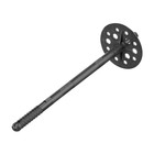 Дюбель Steelrex, для утеплителя, с пластиковым гвоздем, 10×180 мм, черный, 500 шт. - Фото 2