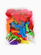 Воздушные шары латексные 17" Панч-болл, 50 шт., МИКС - Фото 4