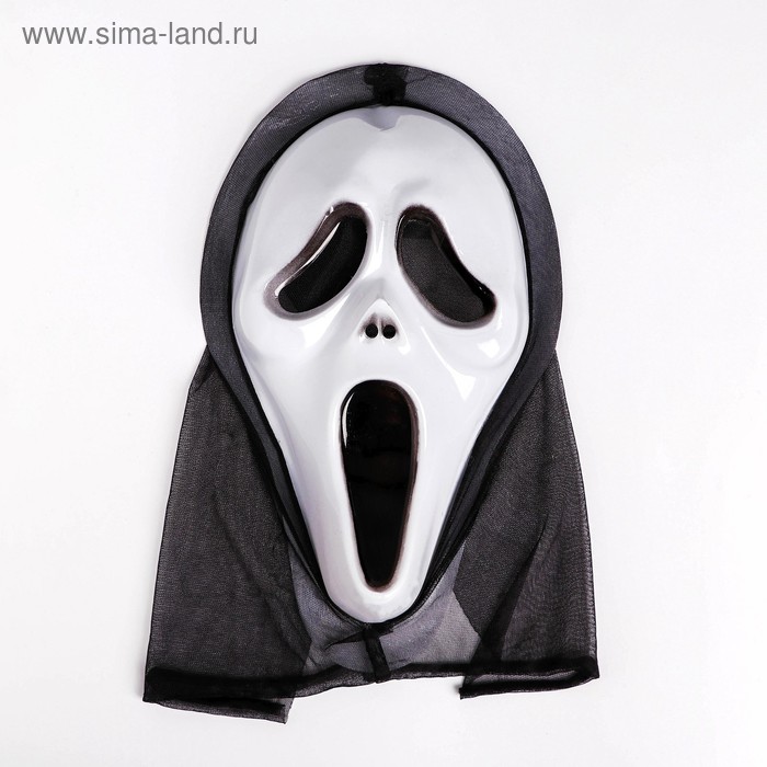 Карнавальная маска «Крик» - Фото 1